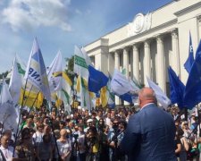 Позбавлення недоторканності: невдоволені вийшли під Раду