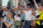 Пісня про Путіна перед грою Україна-Австрія, скріншот: Instagram
