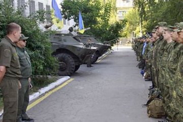 В Мариуполе милицию проверили на боеготовность (фото)