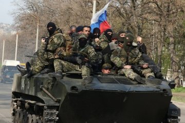 российские войска на Донбассе