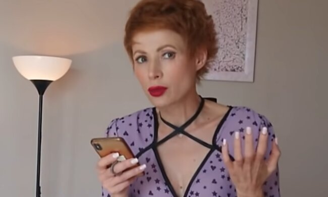 Олена-Крістіна Лебідь, кадр з відео