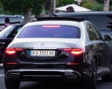 Mercedes-Maybach харківського мажора. Фото: Українська правда