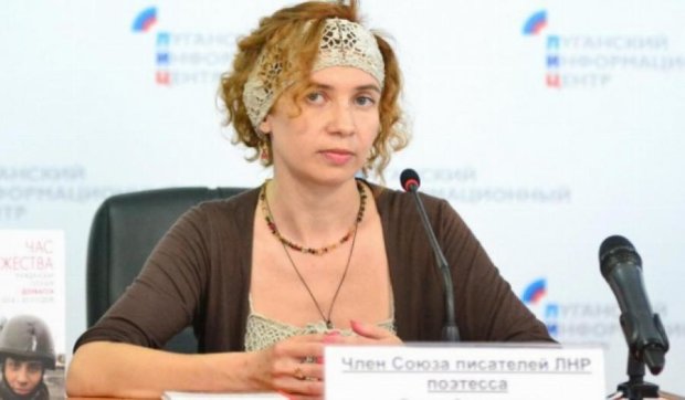В Харькове выступила поетесса-сепаратистка