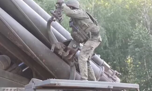 Российские оккупанты, фото: скриншот из видео