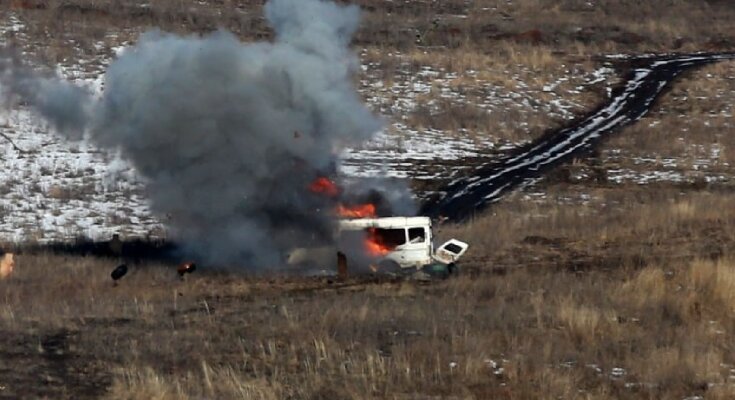 Учения ВСУ с  NLAW и M-141, фото: Facebook