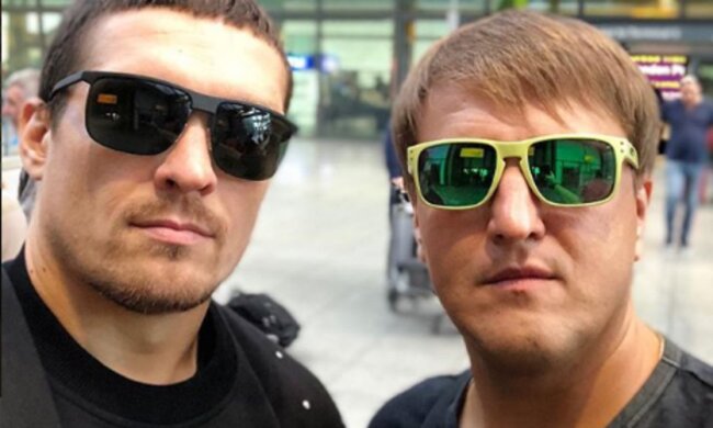 Александр Усик и Александр Красюк