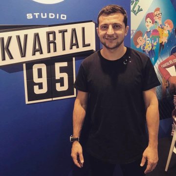 Володимир Зеленський, гуморист, автор "Студії Квартал 95"