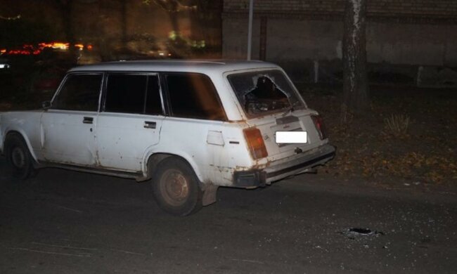 У Борисполі напали на інскасаторів (фото)