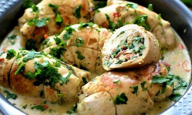 Куриный рулет, фото из открытых источников