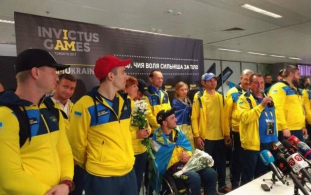 Игры непокоренных: украинские герои триумфально вернулись на Родину