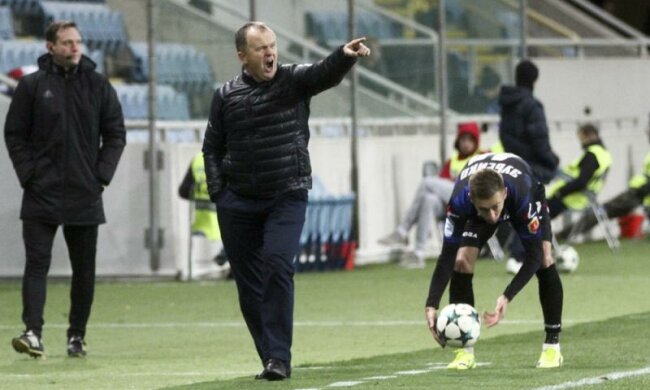 Український футбольний клуб залишився без головного тренера