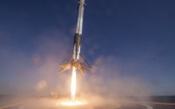 SpaceX показала кадри повторного запуску ракети-носія Falcon 9