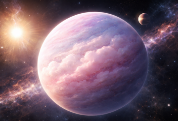 Экзопланета WASP-193b, илюстративное фото Знай.ua