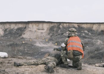 украинские военные, фото с Facebook