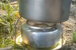 Спиртовой обогреватель, скриншот с видео