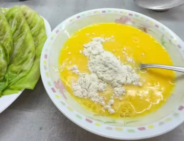 Капустные отбивные в кляре: фото скрин рецепта