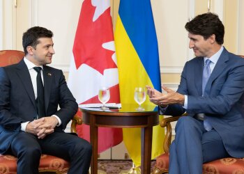 Владимир Зеленский и Джастин Трюдо / фото: сайт президента Украины