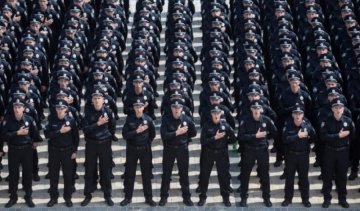 Сегодня 250 патрульных полицейских Закарпатья примут присягу