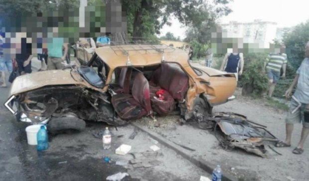 Пьяный водитель устроил ДТП в Кировограде: 7 пострадавших