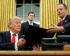 Трампа не пускають на роботу через шпаклівку