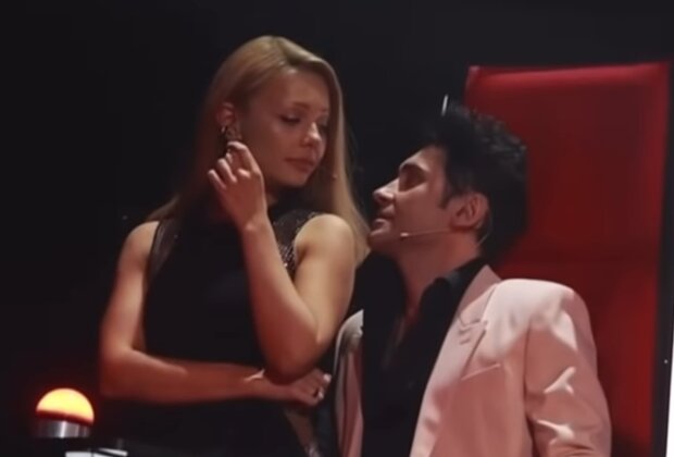 Дан Балан и Тина Кароль, кадр из видео