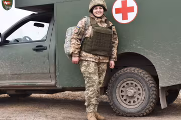 Медик ЗСУ Ангелина
