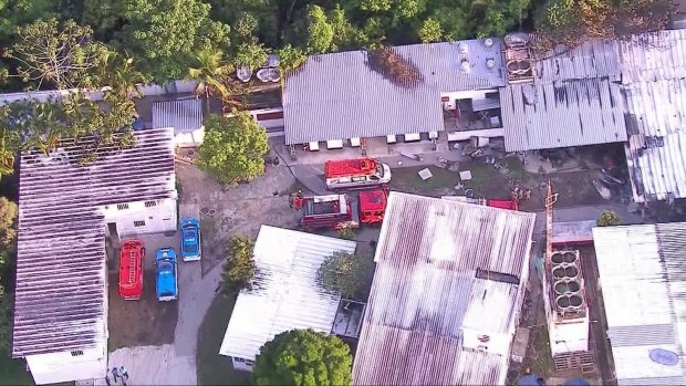 Пожар произошел в тренировочном центре футбольного клуба "Фламенго" в Бразилии