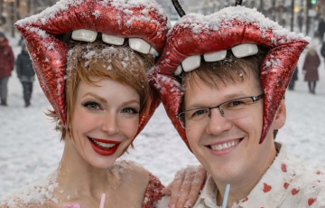 Елена-Кристина Лебедь и Павел Розенко, фото из соцсетей