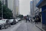 Перекрытие дорог в Киеве из-за атаки РФ
