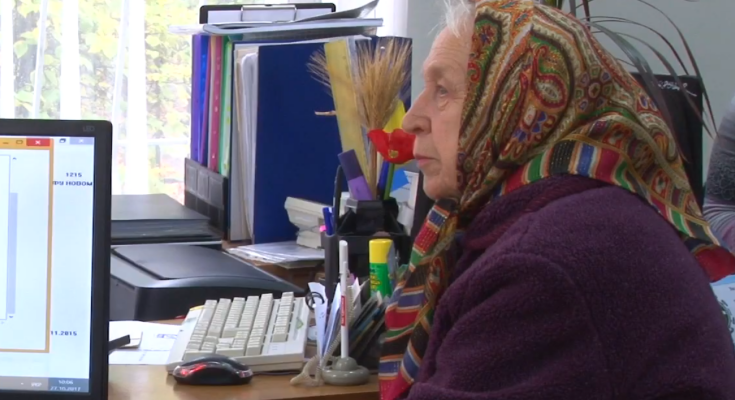 Пенсіонерка. Фото: скрін youtube