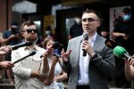 Стерненко возле суда, фото: graty