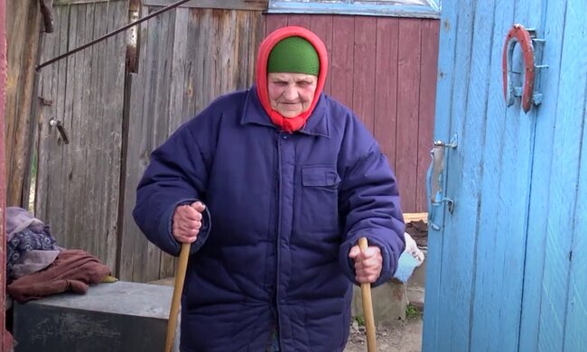 Пенсіонерка. Фото: скрін youtube