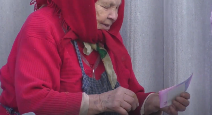 Пенсіонерка. Фото: скрін youtube