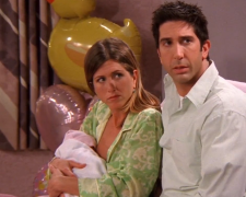 Дженнифер Энистон, кадр из сериала "Друзья"