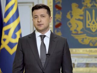 Володимир Зеленський, скріншот з відео