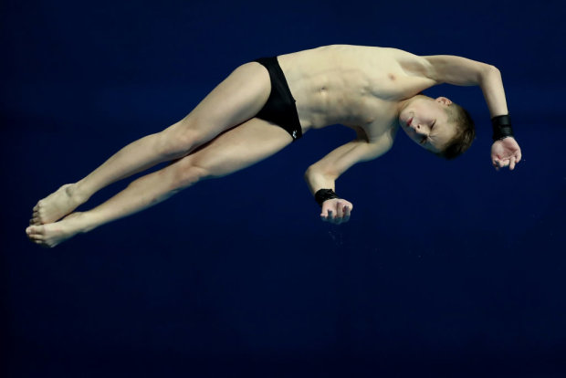 13-летний Алексей Середа - самый молодой чемпион Европы по прыжкам в воду