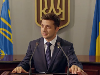 Зеленський в ролі слуги народу