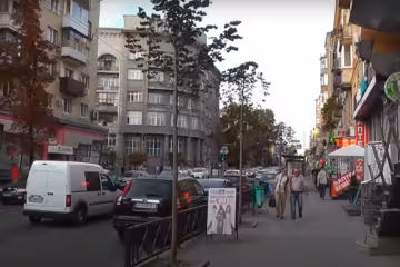 улица Харькова, скриншот из видео
