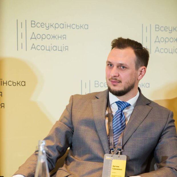 Президент “Всеукраинской дорожной ассоциации” Артем Гриненко