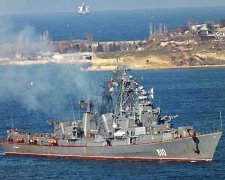Російські кораблі охороняють Севастополь