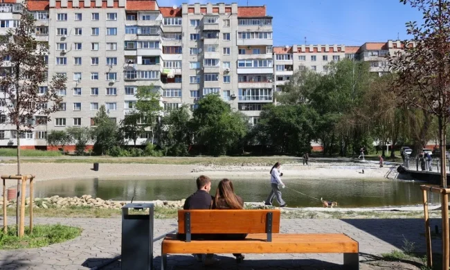Дощовий садок у Львові