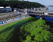 Дніпро перетворився на рідкий смітник: страхітливе відео