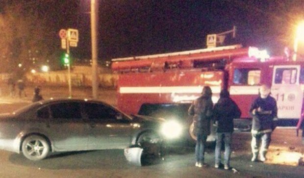Харківські пожежники потрапили в аварію (фото)