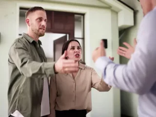 Сварка між сусідами. Фото з відкритих джерел