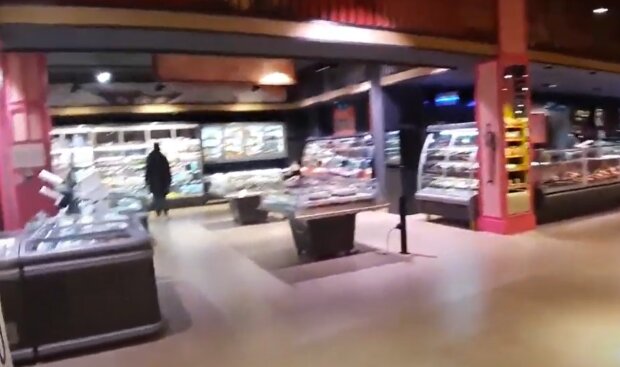 Супермаркет, кадр из видео, изображение иллюстративное: YouTube