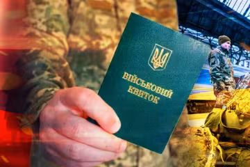 Мобілізація, військовий квиток, зображення: ТСН