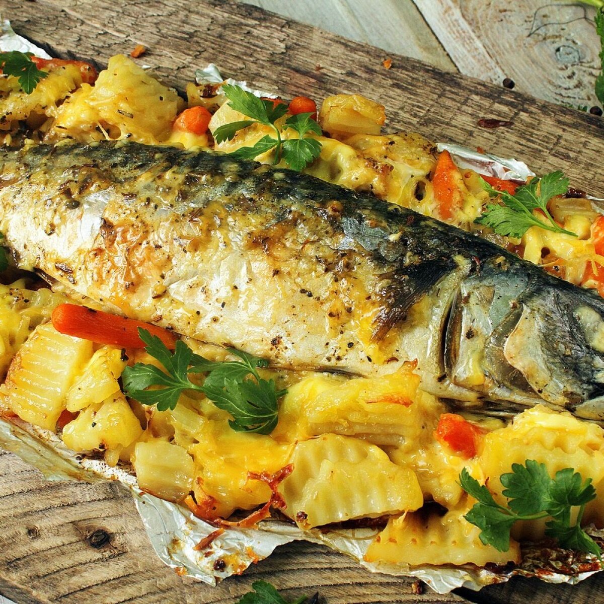 Горбуша с картошкой, запеченная в духовке — рецепты вкусной и сочной рыбы