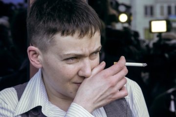 Савченко зізналася, що до сих пір знаходиться на Євромайдані