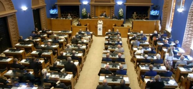Парламент Эстонии, фото: скриншот из видео