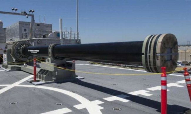 Есмінець  США оснастять рейковою зброєю (відео)